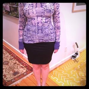 Lululemon manifesto top M purple